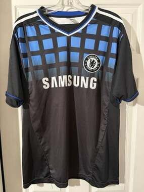 2011/12 Chelsea Football Club Didier Drogba Jersey EPL Sz XL